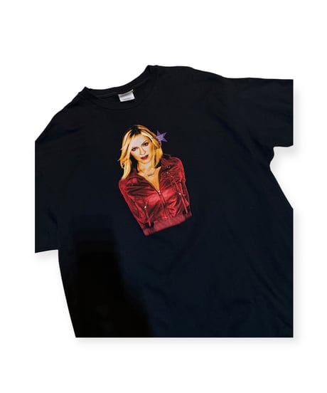 【USED】2000s MADONNA マドンナ SS T-SHIRTS BLACK XLサイズ USA製