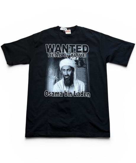 【DEADSTOCK】2000s オサマビンラディン 半袖Tシャツ Michaelボディ XLサイズ