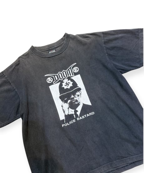 【USED】1990s Doom “Police Bastard” SS T-SHIRTS BLACK Lサイズ