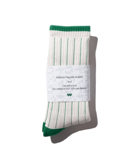 【NEW ITEM】 HELLA GREEN “Stripe Sox”