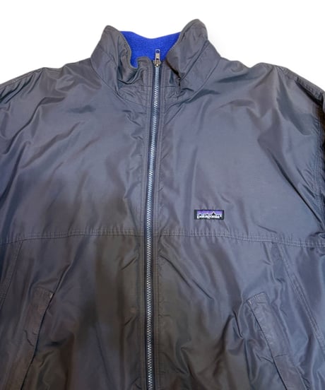 【USED】1990s Patagonia パタゴニア シェルドシンチラジャケット チャコールグレー Lサイズ アメリカ製 極美品