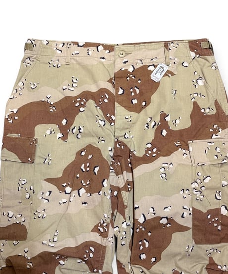 【USED】1990s US ARMY カーゴパンツ デザートカモ チョコチップ L-R