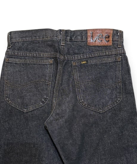 【USED】1980s Lee ブラックデニムパンツ W30L31 アメリカ製 ミントコンディション