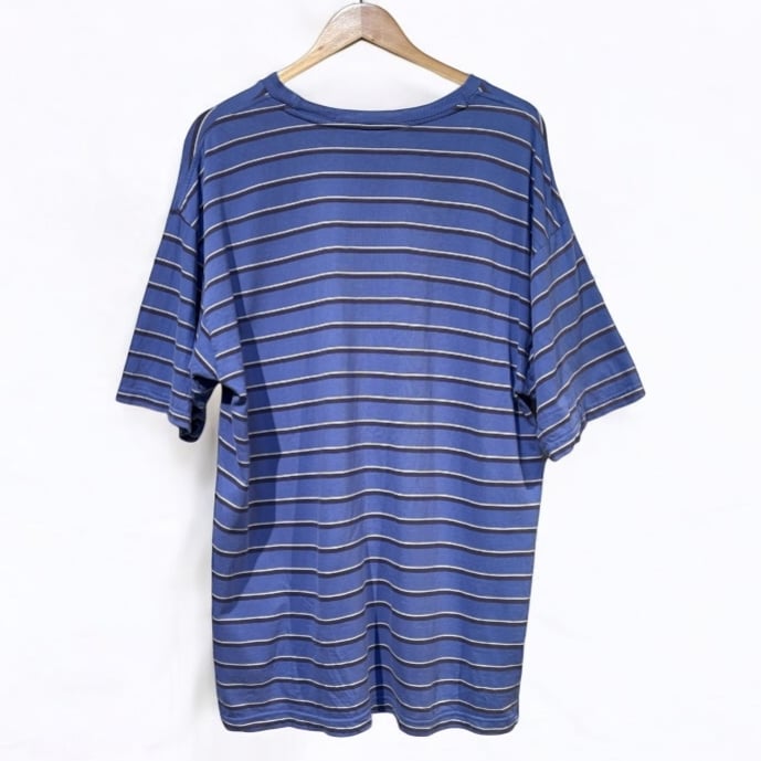 90s OLD GAP ボーダーTシャツ ブルーボーダー XLサイズ | ATR STORE