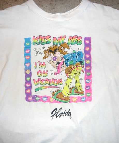 1990s KISS MY ASS SS T-SHIRTS