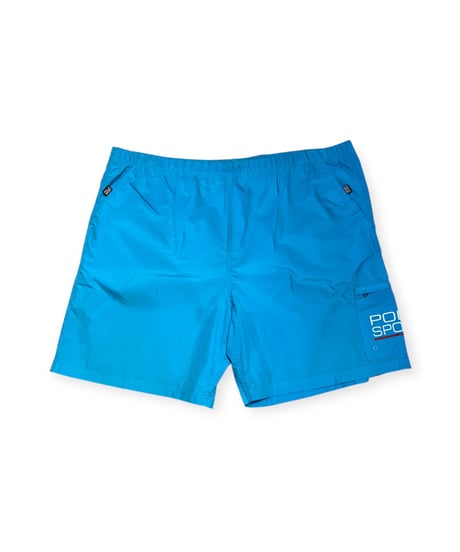 1990s POLO SPORTS ナイロンショーツ 水色