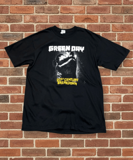 【USED】2000s GREEN DAY SS T-SHIRTS バンドTシャツ BLACK XLサイズ