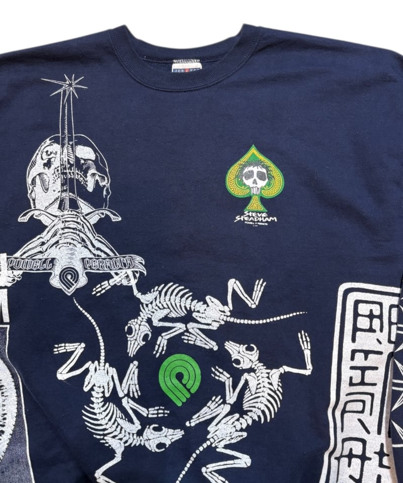 USED】2000s POWELL PERALTA パウエル マルチプリント Bootleg