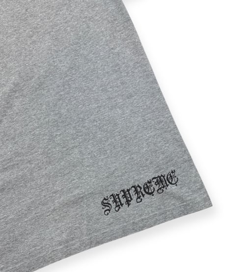 【USED】2000s Supreme SS-SHIRTS GRAY Lサイズ