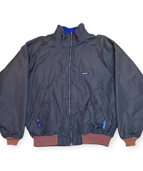 【USED】1990s Patagonia パタゴニア シェルドシンチラジャケット チャコールグレー Lサイズ アメリカ製 極美品