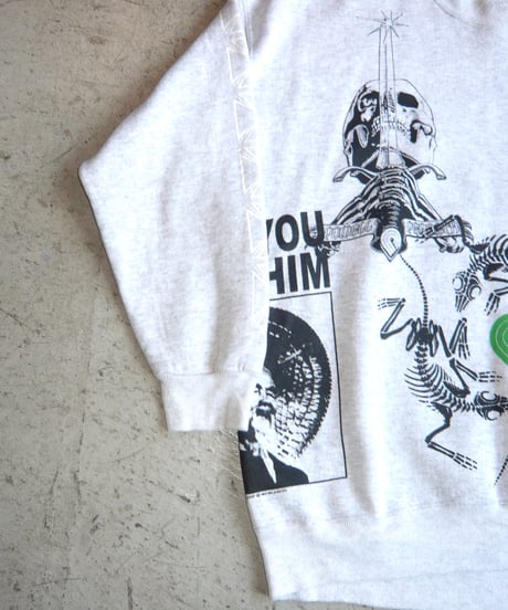 2000s POWELL PERALTA Bootleg クルーネックスウェット マルチプリント