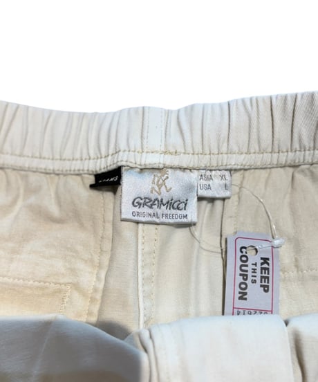 GRAMICCI カーゴショートパンツ “white”