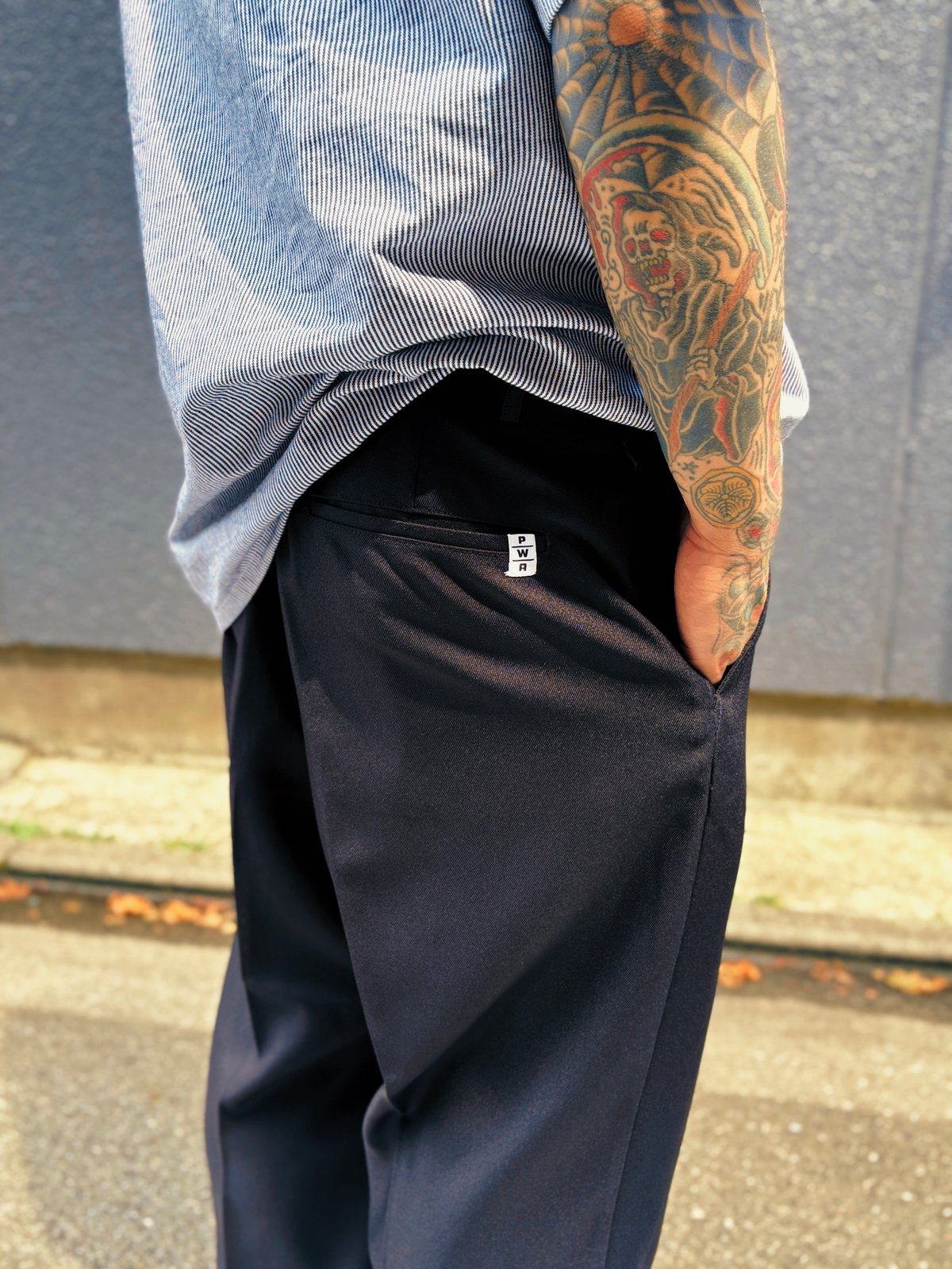 PWA スラックス 02 ブラック　M NEW ITEM】 PWA UNIHOME-02 ワークスラックス ブラック | ATR