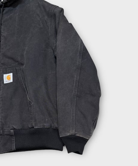 【USED】90s Carhartt  アクティブジャケット  ブラック  XLサイズ  アメリカ製  キルティングライニング
