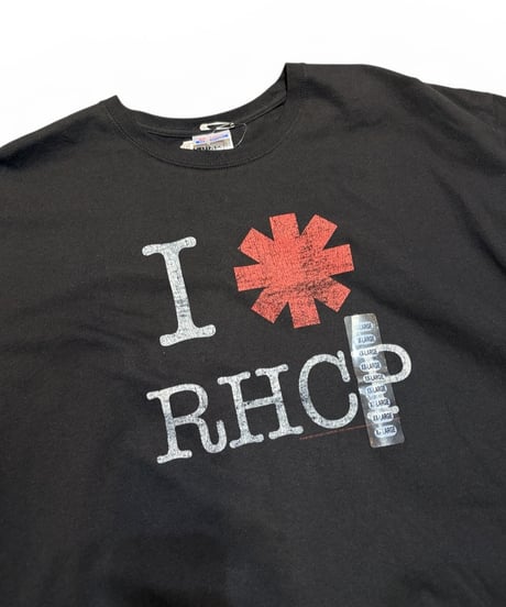 【DEADSTOCK】 2000s Red Hot Chili Peppers レッチリ Tシャツ バンドT BLACK XXLサイズ