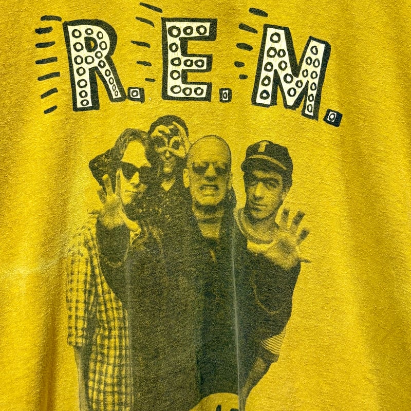R.E.M. 1995ヴィンテージ　バンドTシャツ 90s 当時もの　Lsize d0d66a52f2037a54944d2bbea895a5
