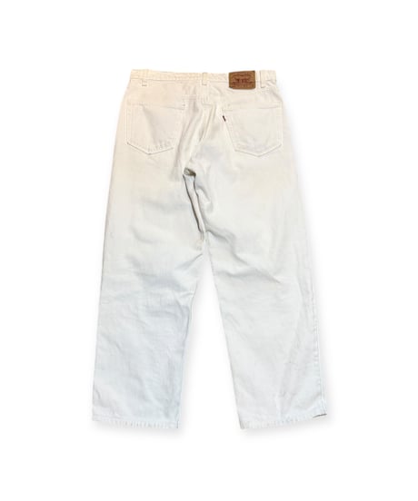 【USED】1990s Levi’s 550 デニムパンツ WHITE W36L34 USA製