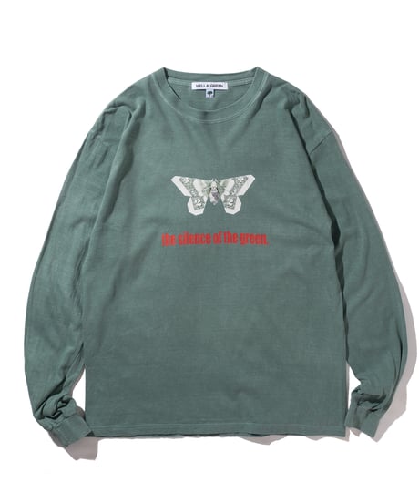 【NEW ITEM】 HELLA GREEN “Butterfly L/S T-shirt”