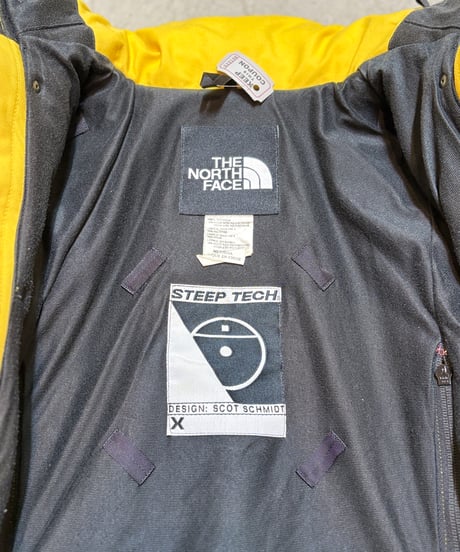 【USED】2000s THE NORTH FACE steep tech セット イエロー Mサイズ