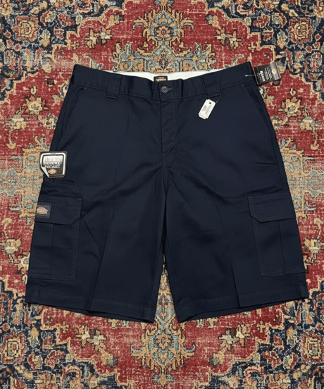 【NEW ITEM】DICKIES カーゴショーツ NAVY W36