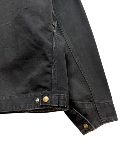 90s Carhartt  カーハート　デトロイトジャケット　ブラック　XLサイズ　裏地無し！　美品