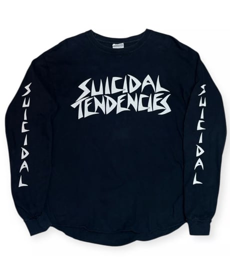【USED】1990s Suicidal Tendencies DOGTOWN 長袖Tシャツ BLACK Lサイズ