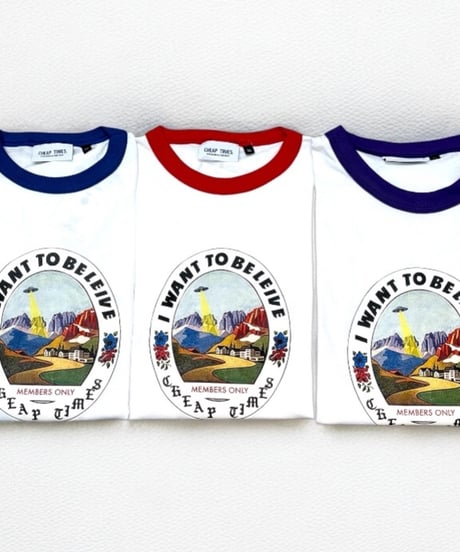 【NEW ITEM】 cheaptimes  IWTB. TRIM SST-SHIRTS  リンガーTシャツ　3色展開