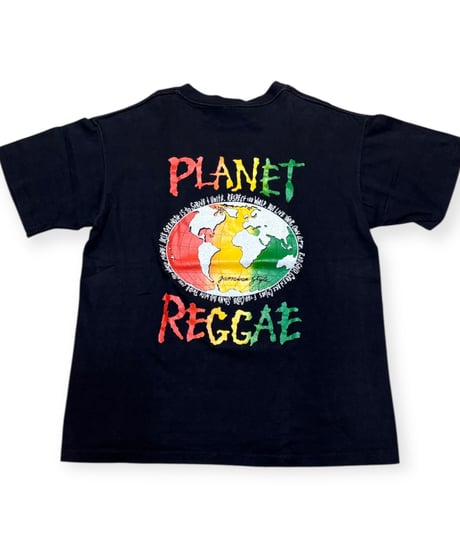 【USED】 1990s  PLANET REGGAE  レゲェ　ラスタ　Tシャツ　XLサイズ　アメリカ製