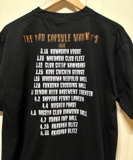 【USED】 1990s DEADSTOCK   THE MAD CAPSULE MARKETS  バンドTシャツ　XLサイズ　ツアーT