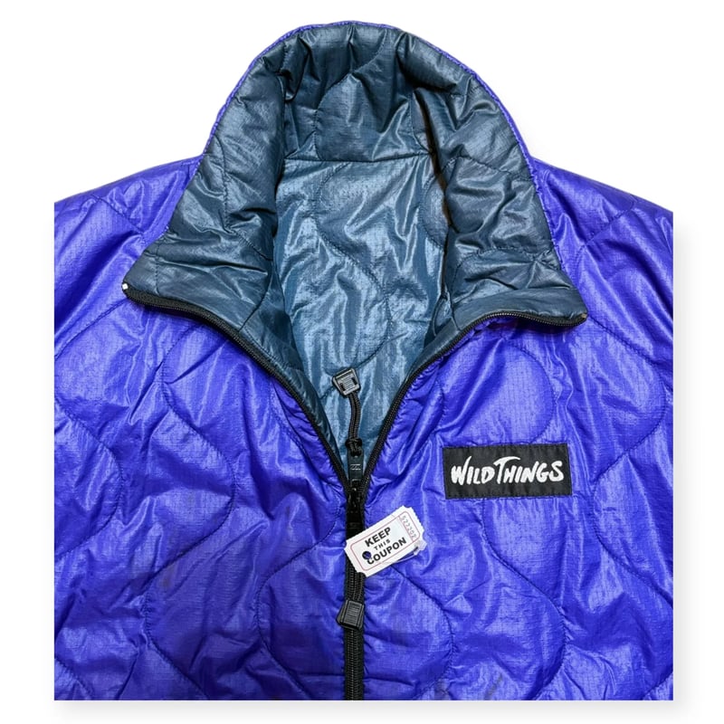 WILD THINGS ネイビー キルティングベスト SHIPS KIDS別注】WILD THINGS:130～170cm / キルティング リバーシブル