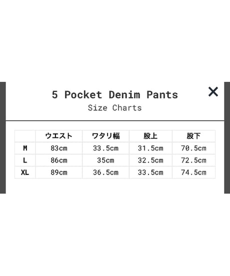 【NEW ITEM】 HELLA GREEN “5 Pocket Denim Pants”