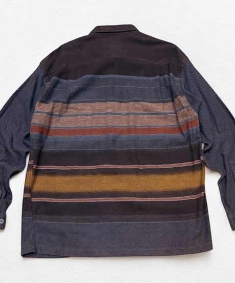 00s  Patagonia  パタゴニア　ヘビーフランネルシャツ　ブランケット柄　Lサイズ　ポルトガル製