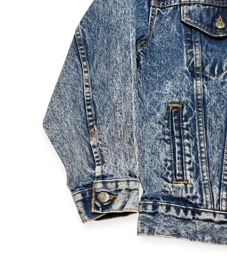 【USED】1980s Levi’s 57508 アシッドデニムジャケット ブリーチ Lサイズ