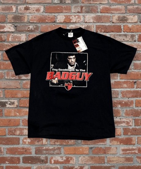 【DEADSTOCK】 1990s SCARFACE スカーフェイス Tシャツ 映画 オフィシャル Lサイズ