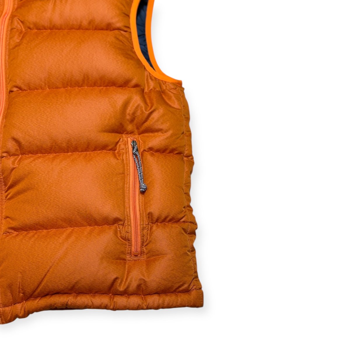 00s patagonia ダウンベスト オレンジ L USED】2000s Patagonia パタゴニア ダウンベスト オレンジ Mサイズ 極美