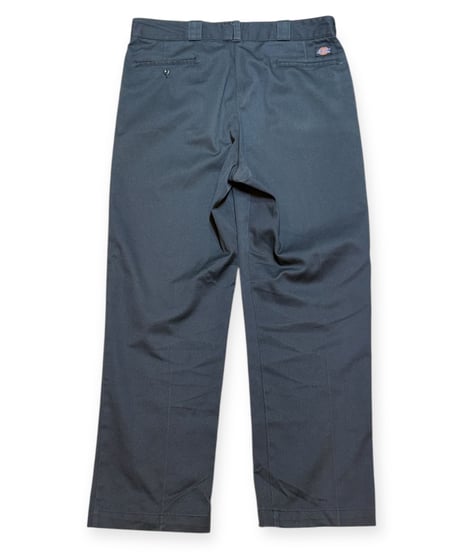 【USED】1990s Dickies 874 ワークパンツ チャコール W38L32 アメリカ製 タロンジップ