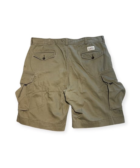 【USED】2000s Polo Ralph Lauren カーゴショートパンツ khaki W38インチ