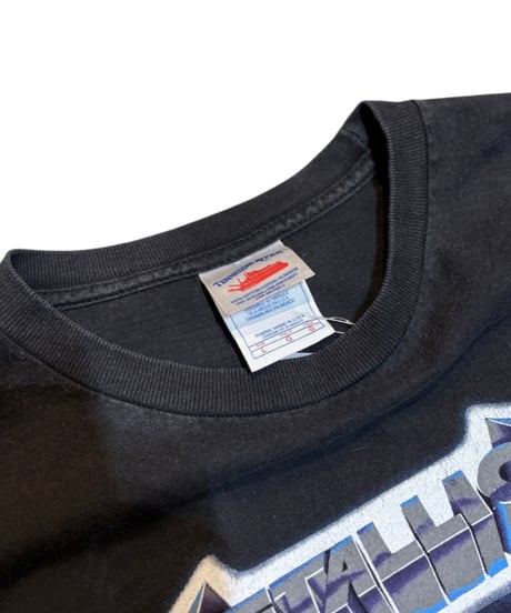 【USED】2000s METALLICA メタリカ SS T-SHIRTS BLACK Lサイズ USA製