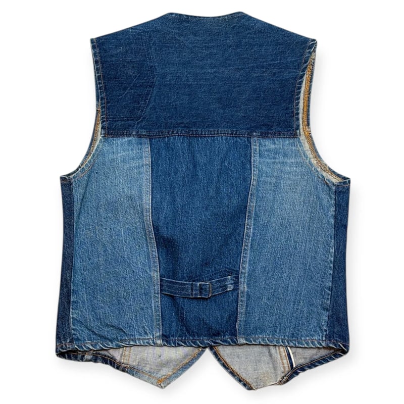 USED】1970s Levi's デニムベスト パッチワーク 人参タグ | ATR STO