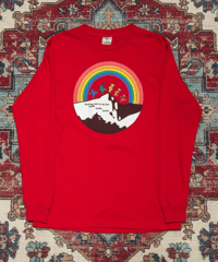 【USED】2000s GRATEFUL DEAD LS T-SHIRTS RED Sサイズ
