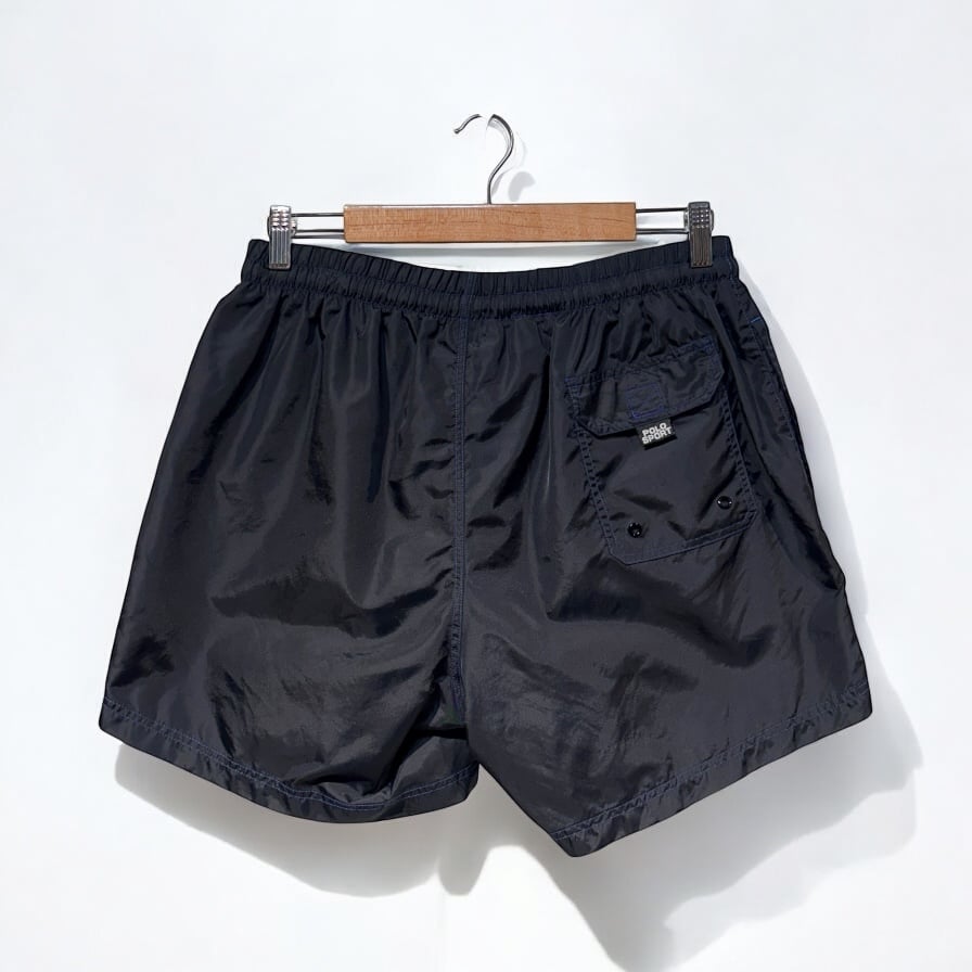 POLO SPORTの水着 90s Polo Sports ポロスポーツ スイムショーツ 水陸両用 D.NAVY