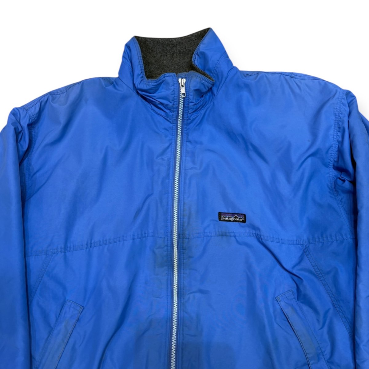 patagonia シェルドシンチラ 90s USED】90s Patagonia シェルドシンチラジャケット Blue XLサイ