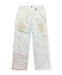 【USED】2000s Dickies Sherwin Williams ホワイト ペインターパンツ W36L32 ペンキ汚れ
