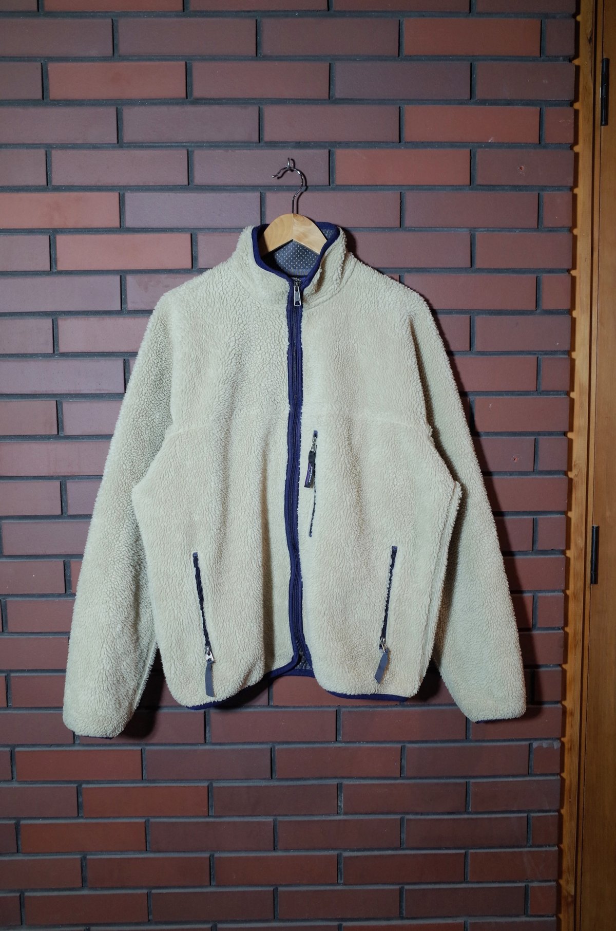 90s パタゴニア レトロカーディガン 近い USA製 M ベージュ