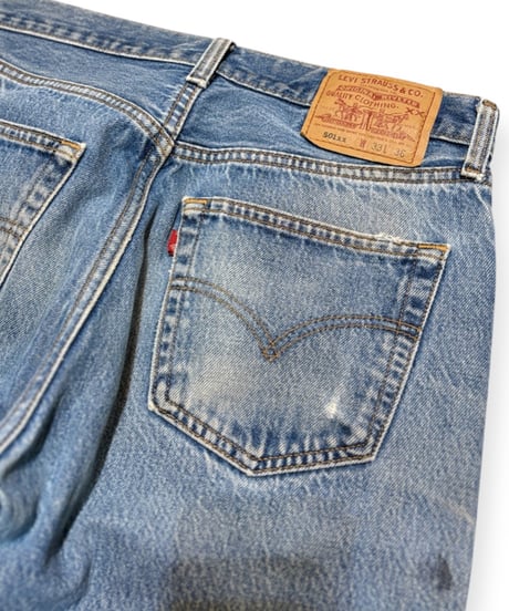 【USED】1990s Levi’s 501 デニムパンツ インディゴ W33 USA製