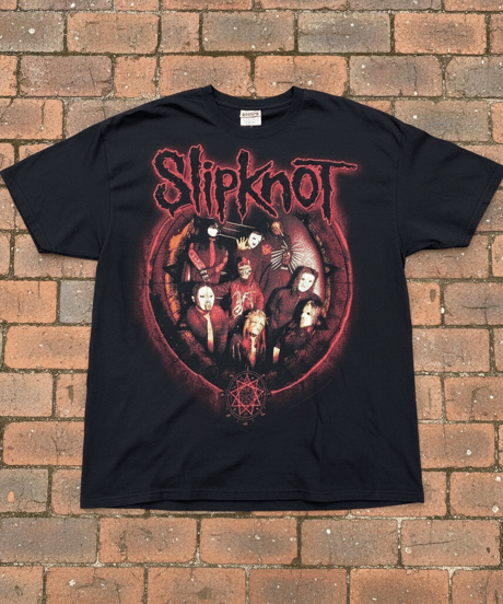 【USED】2000s SLIPKNOT スリップノット バンドTシャツ HANES XLサイズ