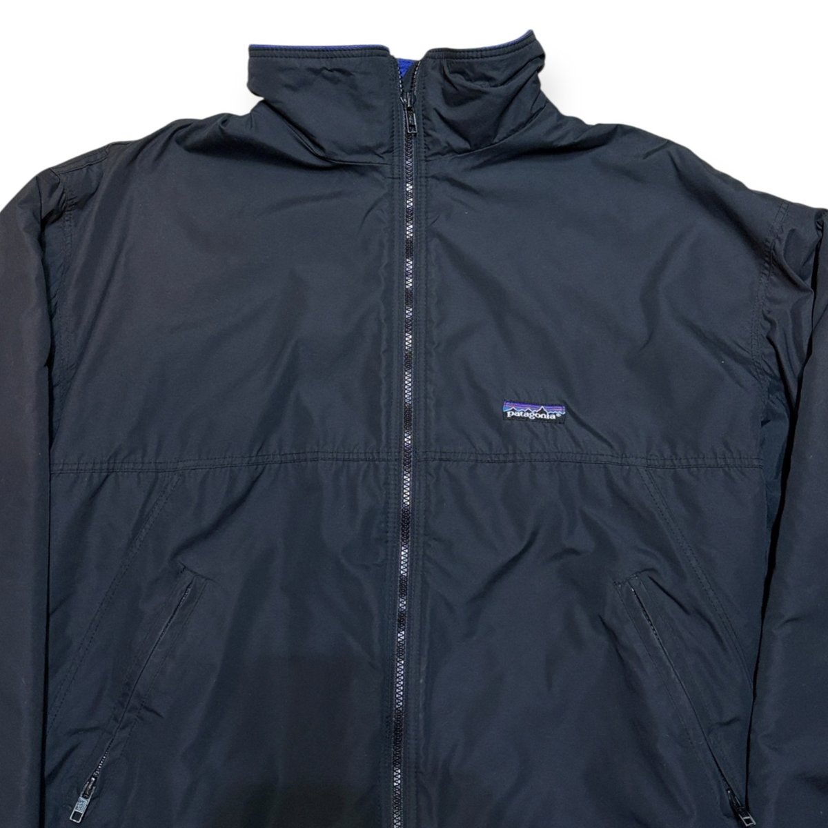 USED】1980s Patagonia パタゴニア シェルドシンチラ ブラック、ブルー