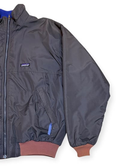 【USED】1990s Patagonia パタゴニア シェルドシンチラジャケット チャコールグレー Lサイズ アメリカ製 極美品