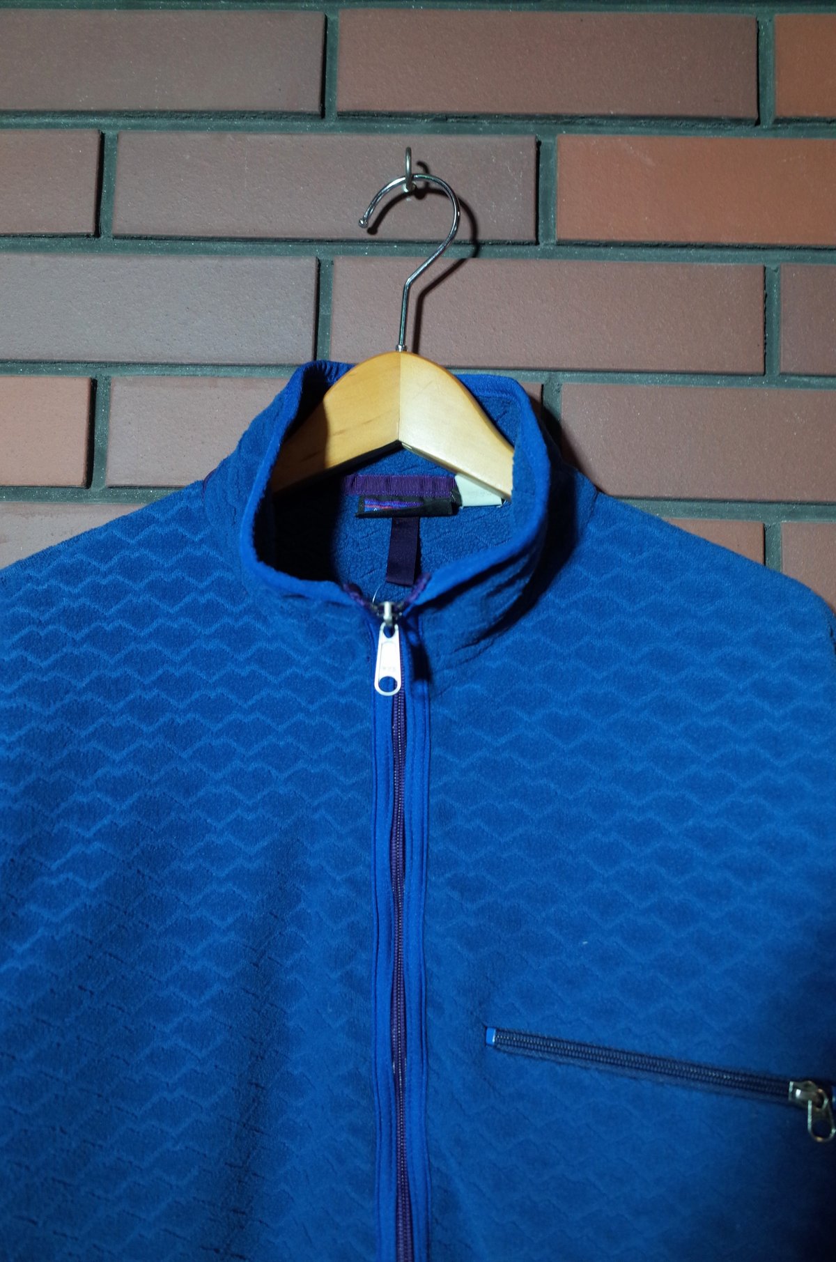 90s Patagonia シンチラ3DジップTネック ブルー Lサイズ 90s Patagonia シンチラ3DジップTネック ブルー Lサイズ