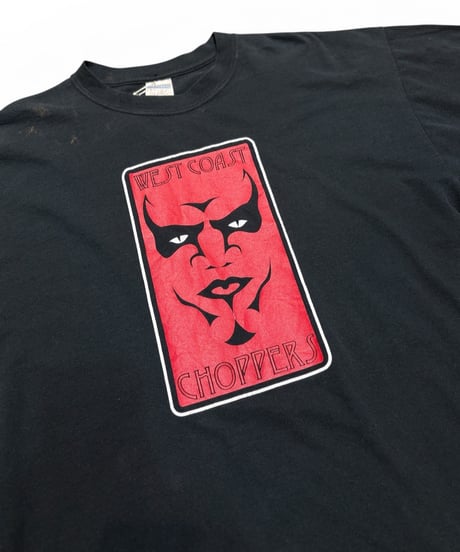【USED】2000s WEST COAST CHOPPERS 半袖Tシャツ BLACK XXLサイズ